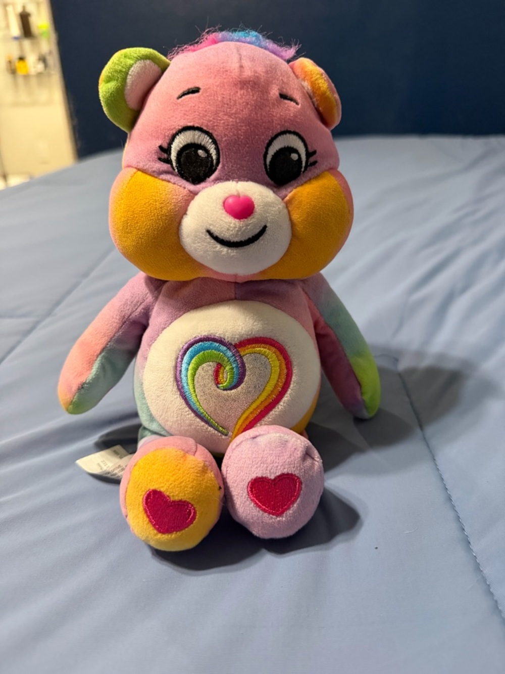 Care‎ Bears 10" Plush Togetherness Bear Rainbow Heart